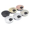 Premium Zinc Alloy Round Wire Grommet Box for Desks and Cabinets