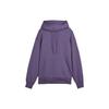 Y-3 Loose Fit Solid Color Hooded Long Sleeve Sweatshirt Unisex Sweatshirt Purple IP7697