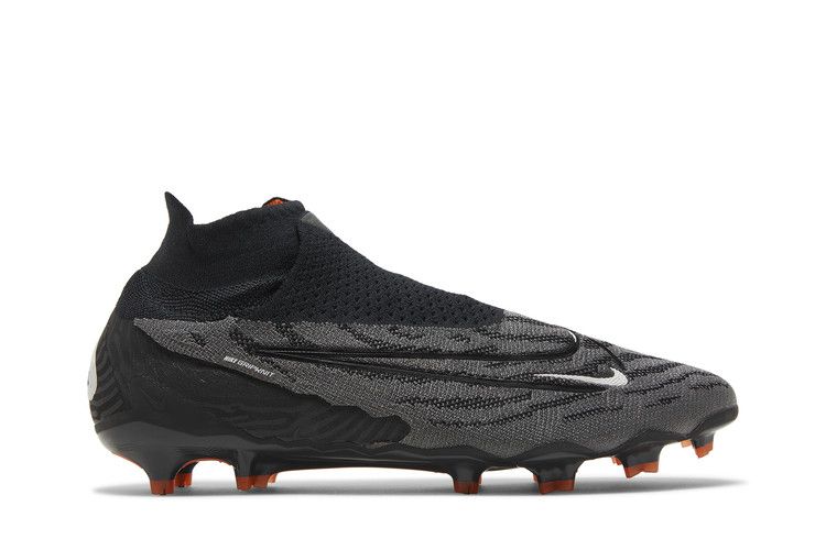 Nike Gripknit Phantom GX Elite Dynamic Fit FG Black Dark Smoke Grey To