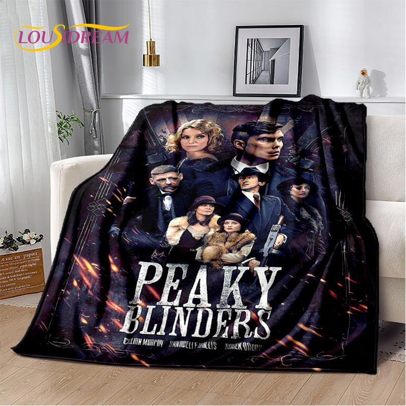 2025 Новый мягкий плед Томми Шелби P-Peaky B-Blinders, Мягкий плед для дома, спальни, кровати, дивана, пикника, дорожный чехол, Подарок