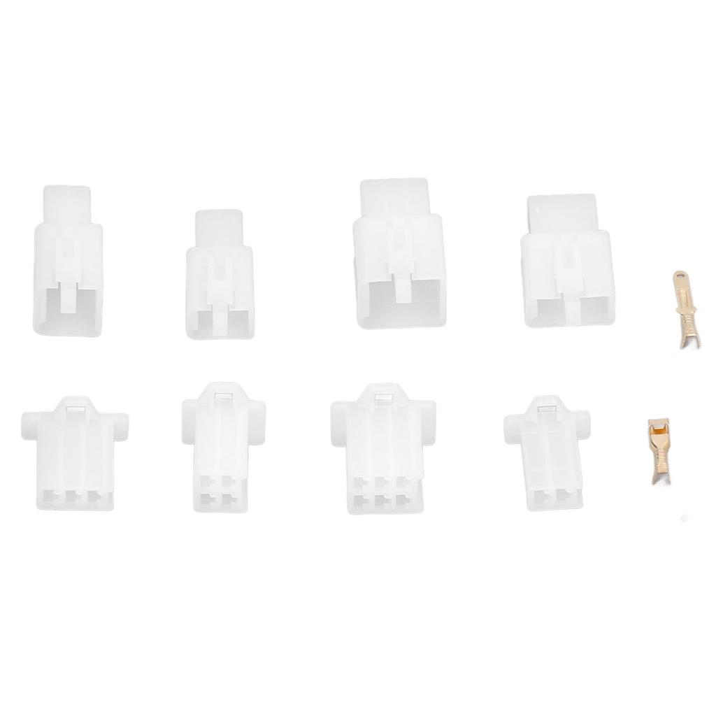 380PcsSet Male Female Plug Housing Terminal Car Motorcycle Wire Terminals for Boats 2.8mm