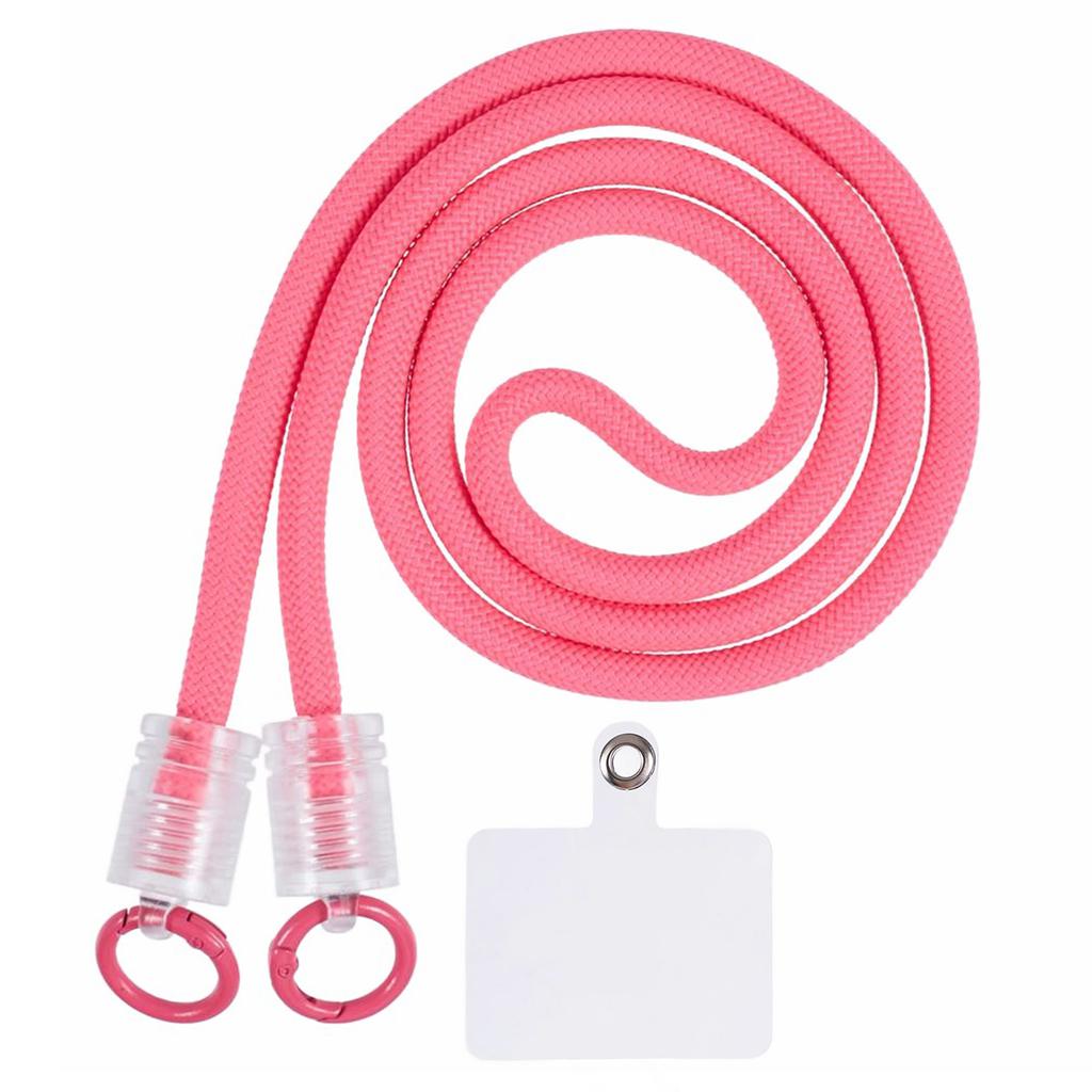 120cm Phone Lanyard 7mm Buckle Mobile Phone Carrying Strap with Tether Tab