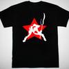 Футболка с принтом Joe Strummer из группы The Clash, черная, панк-рок, размеры S-5XL, унисекс