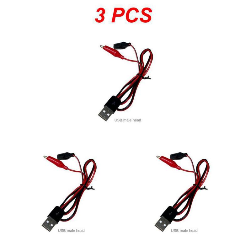 1~10 шт. зажимы типа «крокодил» для тестового кабеля USB-штекера, соединительный провод для аккумулятора, двойной щуп 24 мм, зажим типа «крокодил» для измерения мультиметром