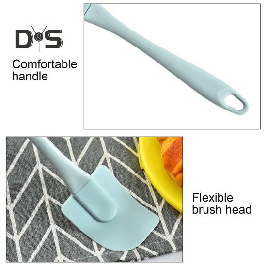 Набор лопаток для торта Super Wind, 3 шт./компл., портативный антипригарный силиконовый скребок для крема «сделай сам», набор шпателей для кухни