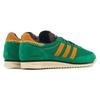 Wales Bonner x adidas SL72 Knit Зеленые Унисекс Кроссовки Командно-зеленый Колледжский-золотой Темно-коричневый IG0571