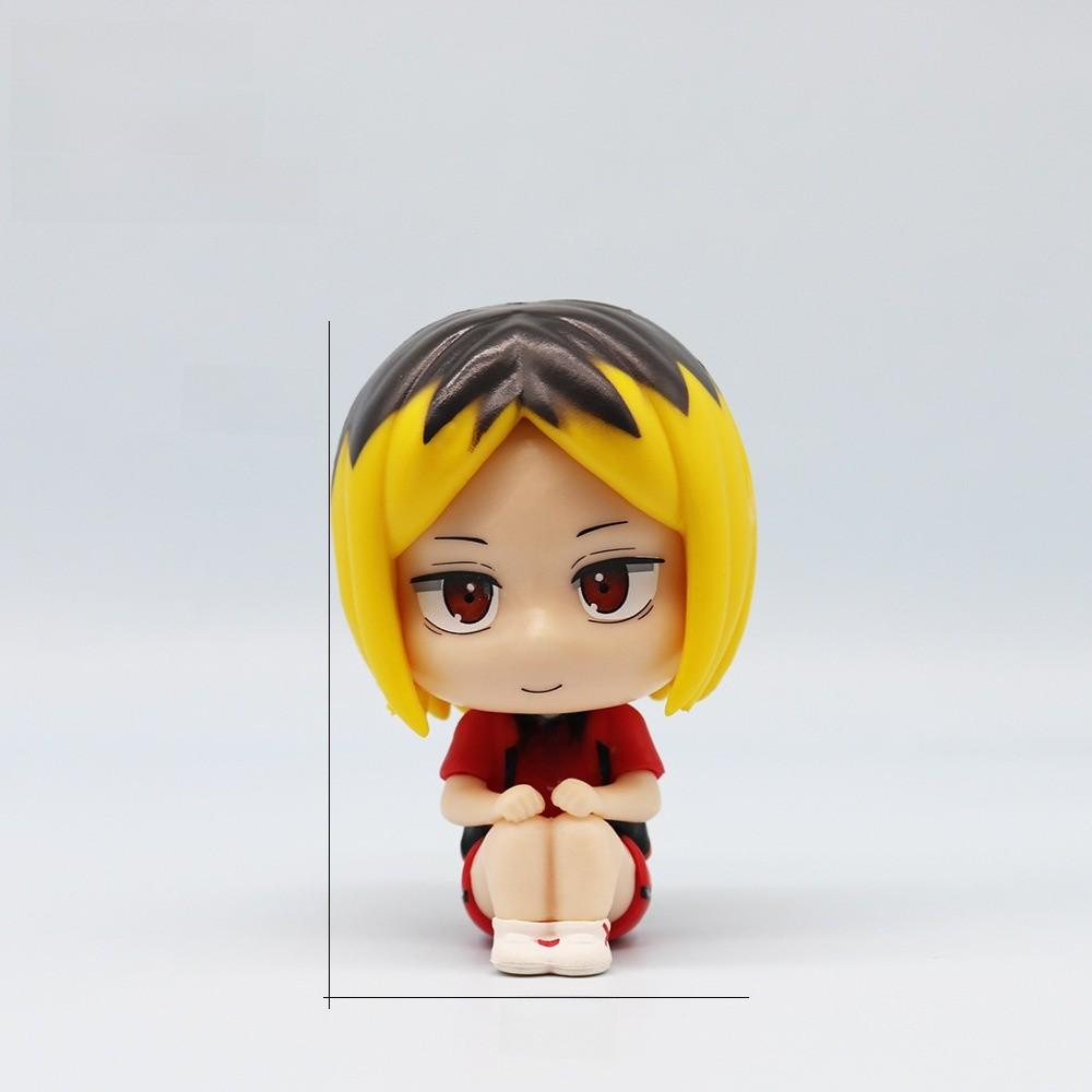 ПВХ фигурка волейболиста Haikyuu с коллекционным дизайном для фанатов аниме