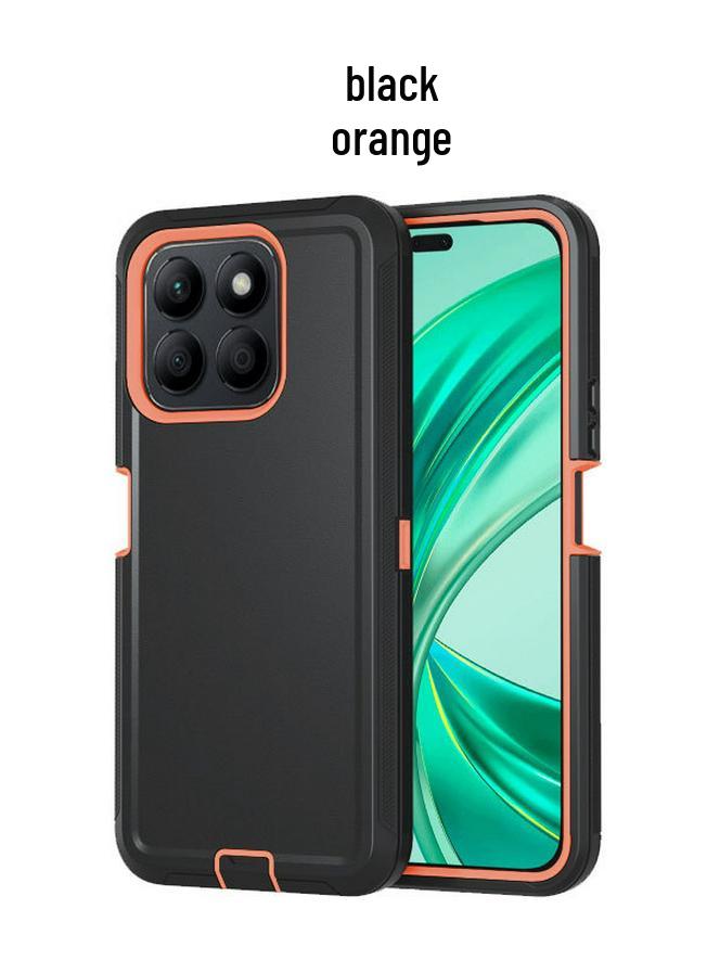 Защитный чехол-книжка 3-в-1 для Honor X8B/X8A 4G, противоударный