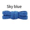 1.5cm Width Fluffy Plush Shoelaces for Casual Shoes Laces for Sneakers Sports Running Shoe Strap 100/120/140/160CM Accessories