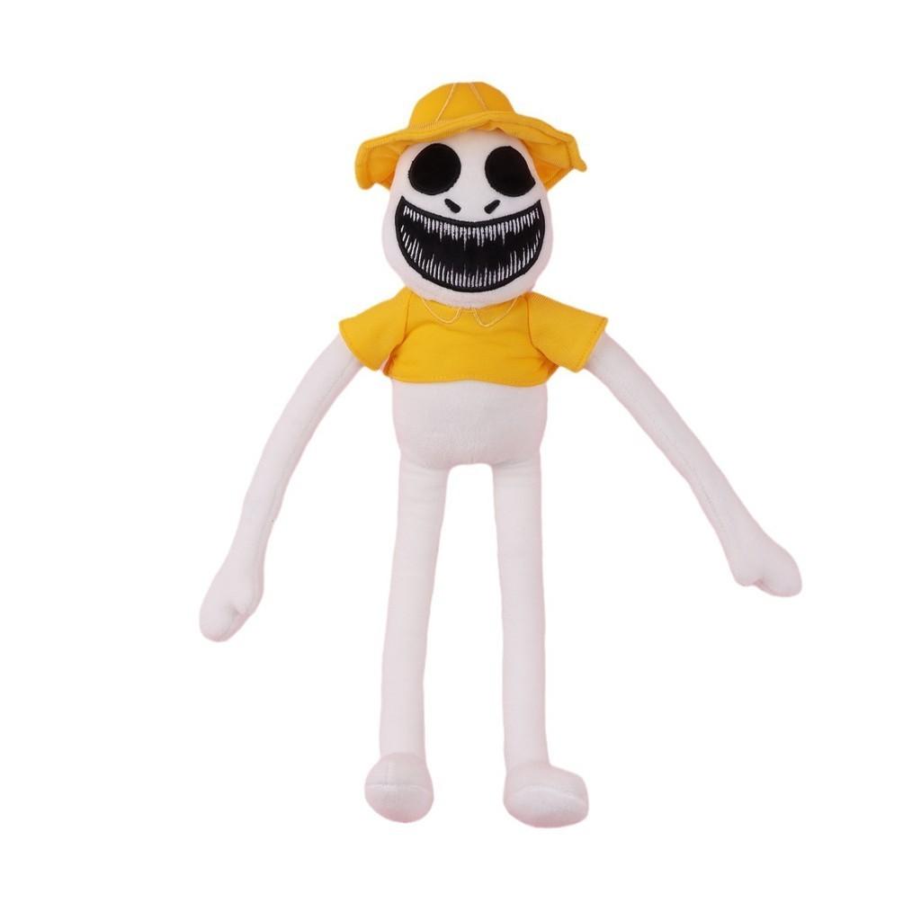 Zoonomaly Plush Odd Animal Park Stuffed Zoo Guard Doll Short Plush Cartoon Character Other Pp Cotton Customized White Yellow 48*7*40cm