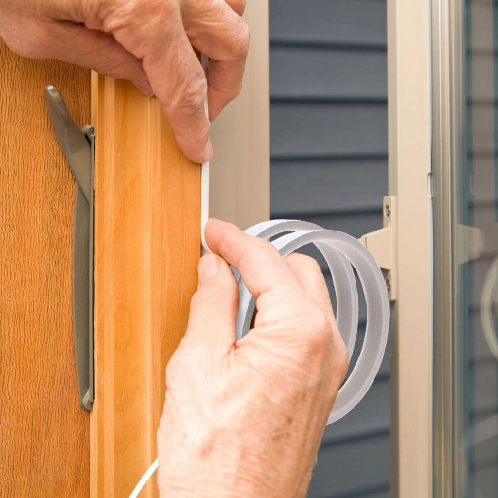 Supvox 2 Rolls White Noise for Door with Sound Insulation