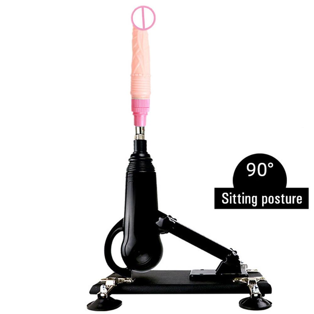Female Vibrator Sex Machine Masturbation Pumping Gun Dildo Anal Vagina Attachments Masturbator Automatic Sex Toys for Women Men