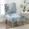 Чехол на стул без подлокотников с геометрическим рисунком, чехол для одного дивана, табурета, современный акцент, эластичные чехлы на стулья, эластичный защитный чехол для дивана