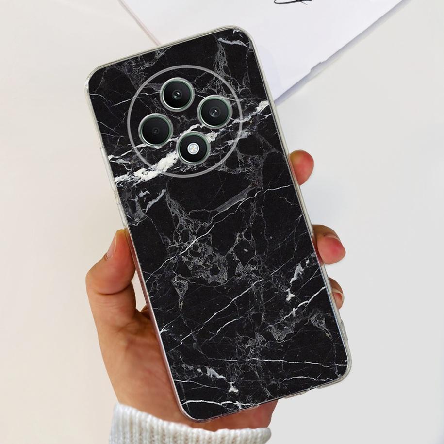 Чехол для Oppo Reno12 F CPH2637 Ударопрочный Чехол Милый Мультяшный Кот Мягкий Тонкий Прозрачный Чехлы для Телефона Для OPPO Reno 12F 4G CPH2687 Fundas