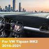 Для Volkswagen VW Tiguan mk1 mk2 2009-2018 Покрытие на панель приборов автомобиля, коврик для защиты от солнца, коврик-шторка, ковровые аксессуары