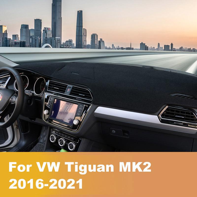 Для Volkswagen VW Tiguan mk1 mk2 2009-2018 Покрытие на панель приборов автомобиля, коврик для защиты от солнца, коврик-шторка, ковровые аксессуары