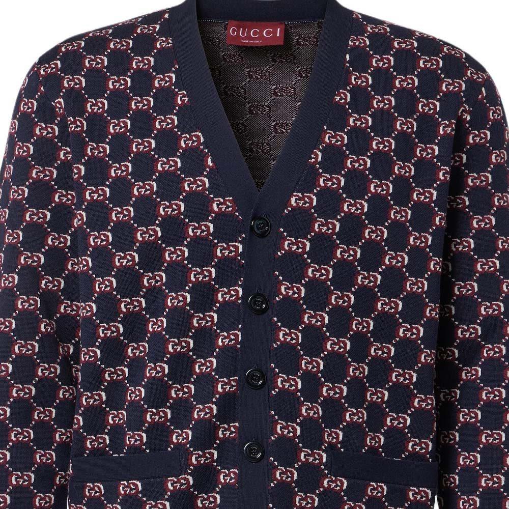 Gucci Кардиган на пуговицах с монограммой 801705-XKEAP-4116