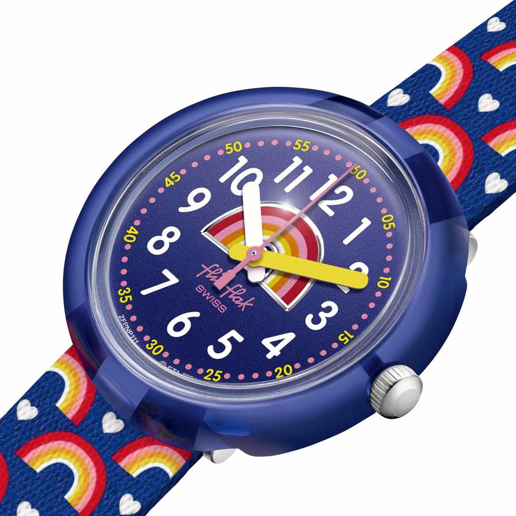 Flik Flak Watch RAINBOW PARTY FPNP111 Kids'