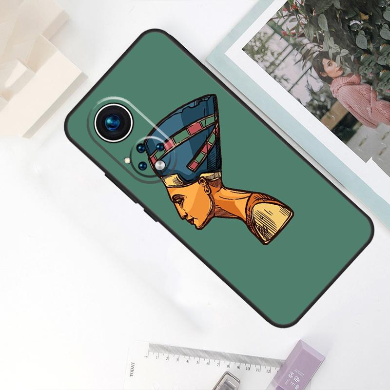 Египет Нефертити Анкх Для Honor Magic 8 Pro 6 7 Lite Чехол Для Honor 200 400 50 70 90 X8c X8b X9a X9b X9c X9d Win RT
