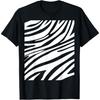 Funny Zebra Print Halloween Striped Animal Easy DIY Costume T-Shirt