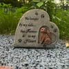 Kitten Memorial Stone Garden Decor Cat Headstone Outdoor Cat Tombstone Pet Memorial Stone Sympathy Gift for Cat Owners