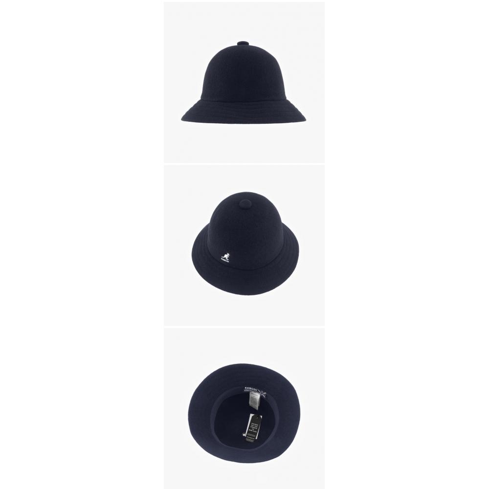 Kangol K3451 Темно-синяя повседневная шерстяная панама