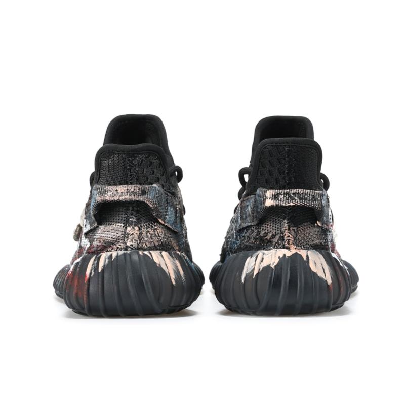 adidas Оригинальные Yeezy Boost 350 V2 Амортизация Дышащие Низкие Повседневные Кроссовки Мужские Черные HQ4540(Команда415-Л)