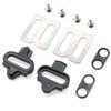 Mountain Bike Pedal Shoes Adapter Cleats Bike Shoes Pedals Cleats Set Bike Shoes Cleats Locking Plate Accessory