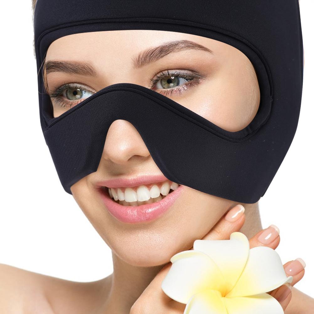 2 в 1: шапка от головной боли, мигрени и охлаждающий гель, маска для сна, снимающая стресс, давление, боль, опухшие глаза, охлаждающий гель для головы