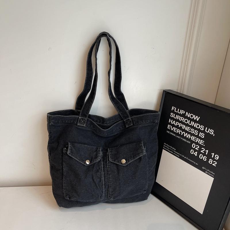 Foreign Style Simple Fashion Trend Casual Personality Large Capacity Tote Bag Summer New 2025 Women Shoulder Bag