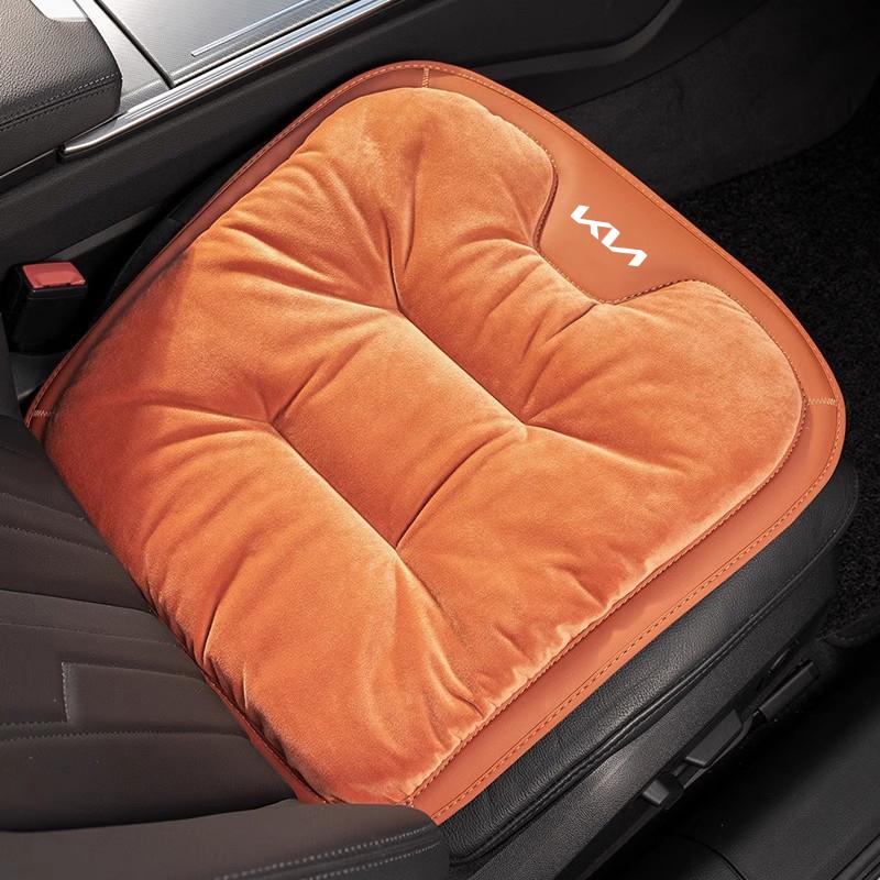 RRPM6 Flannel Car Cushion Seat Cover Auto Interior Accessories For KIA K9 Sportage Niro K5 Carnival EV6 EV9 EV3 K8 Stinger Forte Ceed