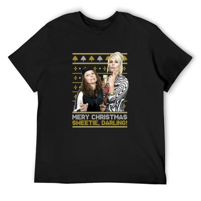 Absolutely Fabulous Christmas Jumper T-Shirt Shirts Graphic Vintage Clothes Short Sleeve Tee T Shirts for Men Pack
