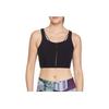 Nike Укороченный топ Yoga Luxe Infinalon, женские топы, черный цвет CJ3666-010