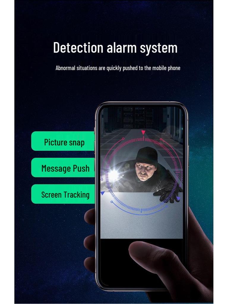 Трехантенная WiFi-камера V720 с ИК-подсветкой, HD, ночным видением