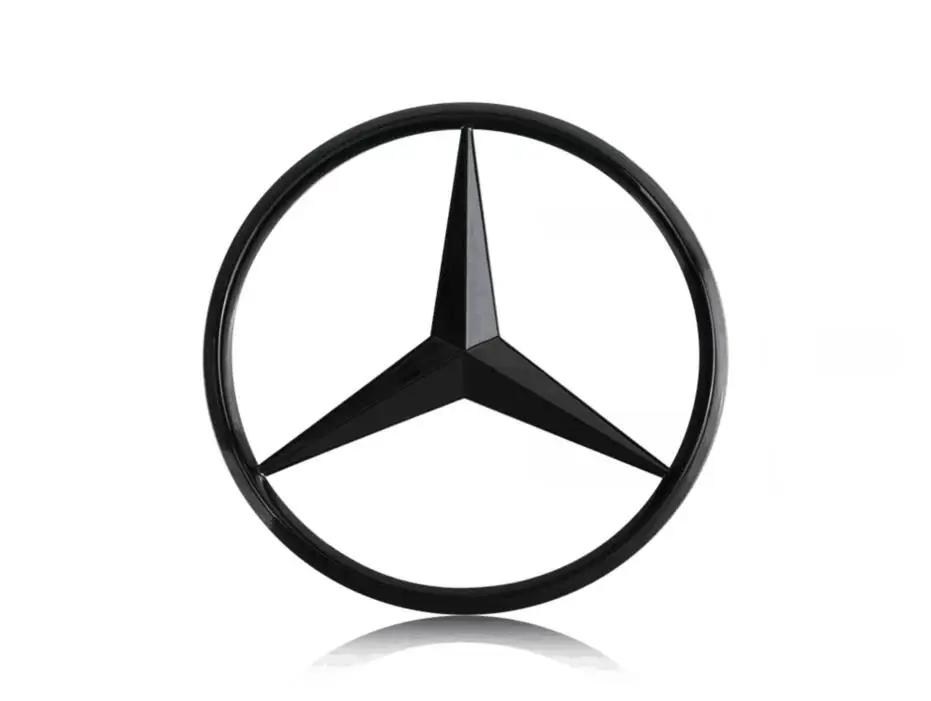 70мм 3D Металлическая Эмблема для Стайлинга Автомобиля для Mercedes Benz E C G M S A B Класса W176 W204 W212 GLC CLA W168 W202 Эмблема на Капот Декоративная Наклейка