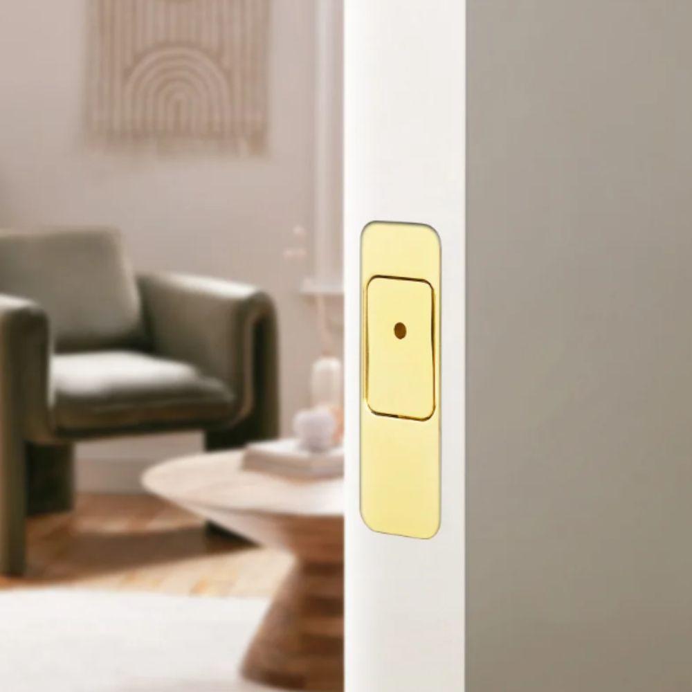 Magnetic Automatic Concealed Lock Push-Open Design Pin Door Lock Door Lock System  Double Door