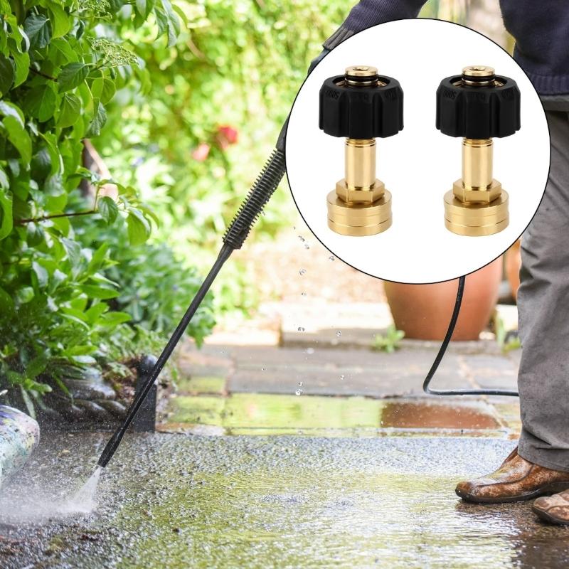 Промышленный быстросъемный адаптер с внутренней резьбой 3/4 дюйма M22-14 мм, медный фитинг для систем шлангов высокого давления