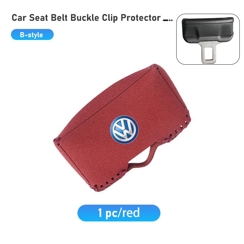 Car Seat Belt Buckle Clip Protector Anti-Scratch Seatbelt Cover For Volkswagen VW Scirocco Jetta Beetle Golf 4 5 6 Passat Polo zh0