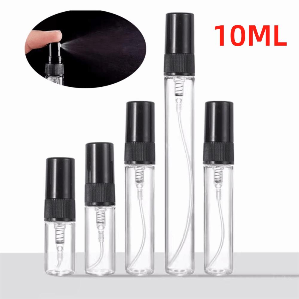 10ml Sub-bottling Glass Travel Cosmetic Bottle Mini Sample Vials Travel