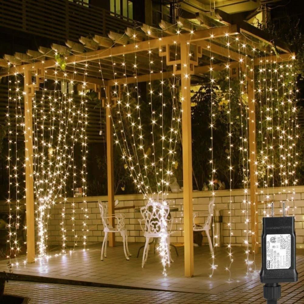 With Remote Control Curtain Lights USB Powered Festoon Lights LED String Lights Christmas Decor