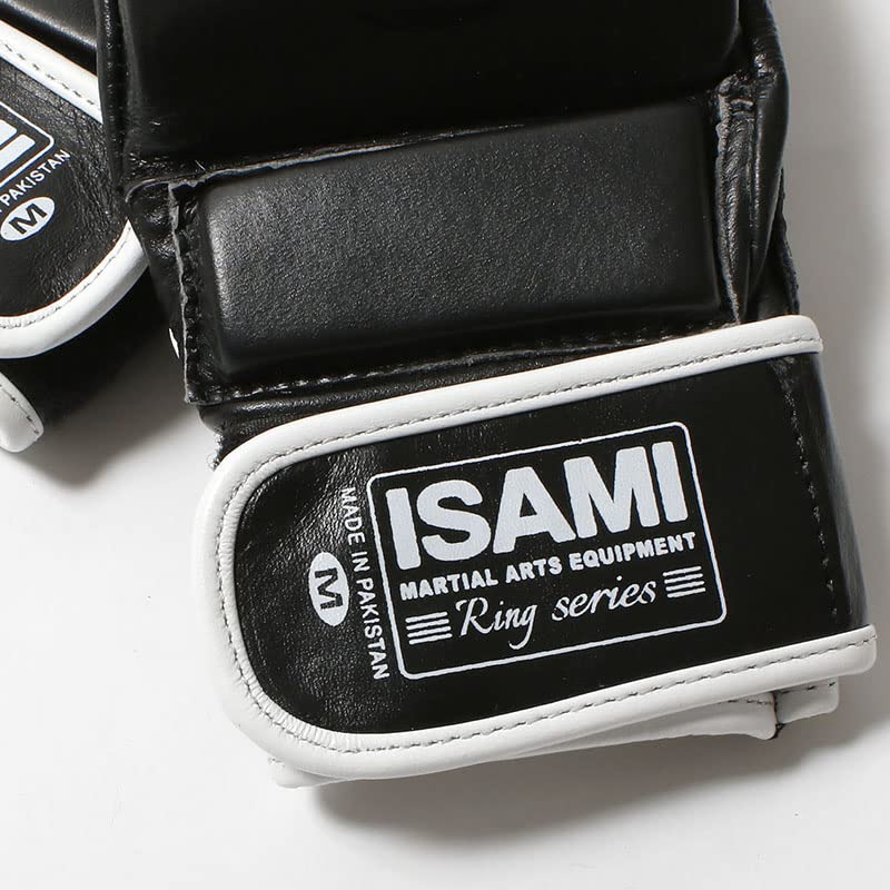 Перчатки ISAMI с открытыми пальцами RS из натуральной кожи RS-003 (L)