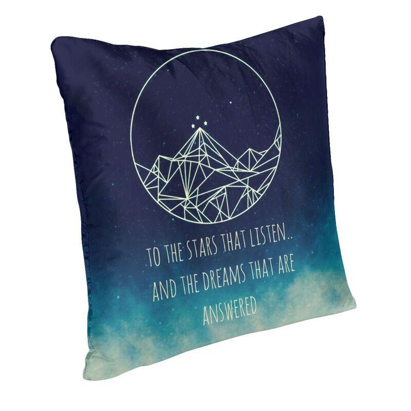 Сара Дж. Маас ACOMAF ACOTAR To The Stars Who Listen наволочка для подушки украшение для гостиной уютная наволочка чехол для диванной подушки
