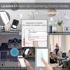 Умный настенный сенсорный выключатель света Tuya Smartlife Wifi, 1/2/3/4 клавиши, Interruptor Wifi, Совместим с Alexa и Google Home