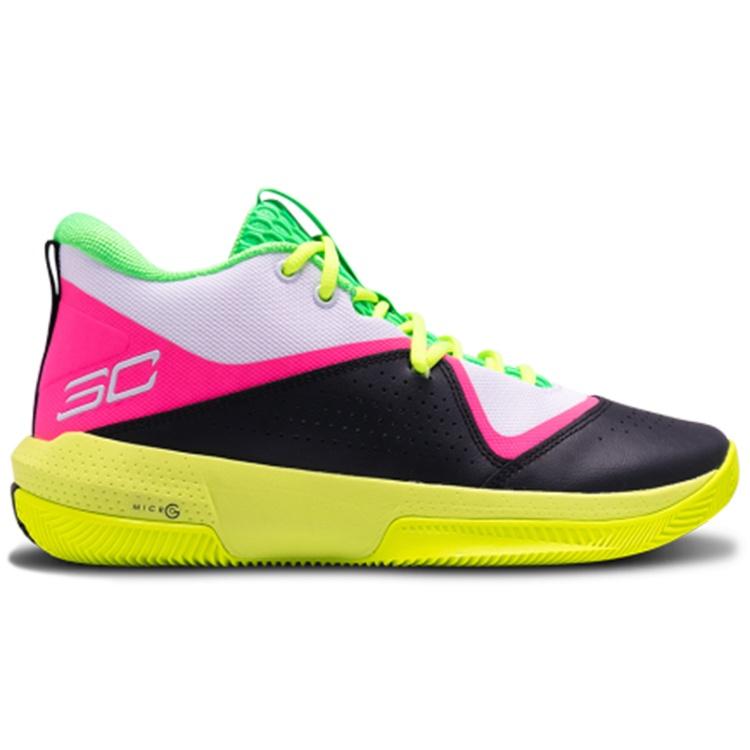 Under Armour SC 3Zero 4 'White High-Vis Yellow' Men's 3023917-102