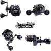 Катушка Abu Garcia Beast LP 300, Высокоскоростная, Леворукая, Бейткастинговая, Низкопрофильная, для Окуня, Морской Big Game Рыбалки
