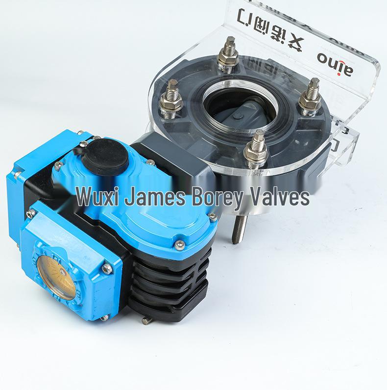 Explosion-proof Acid & Alkali Resistant Electric UPVC Butterfly Valve D971X-10S