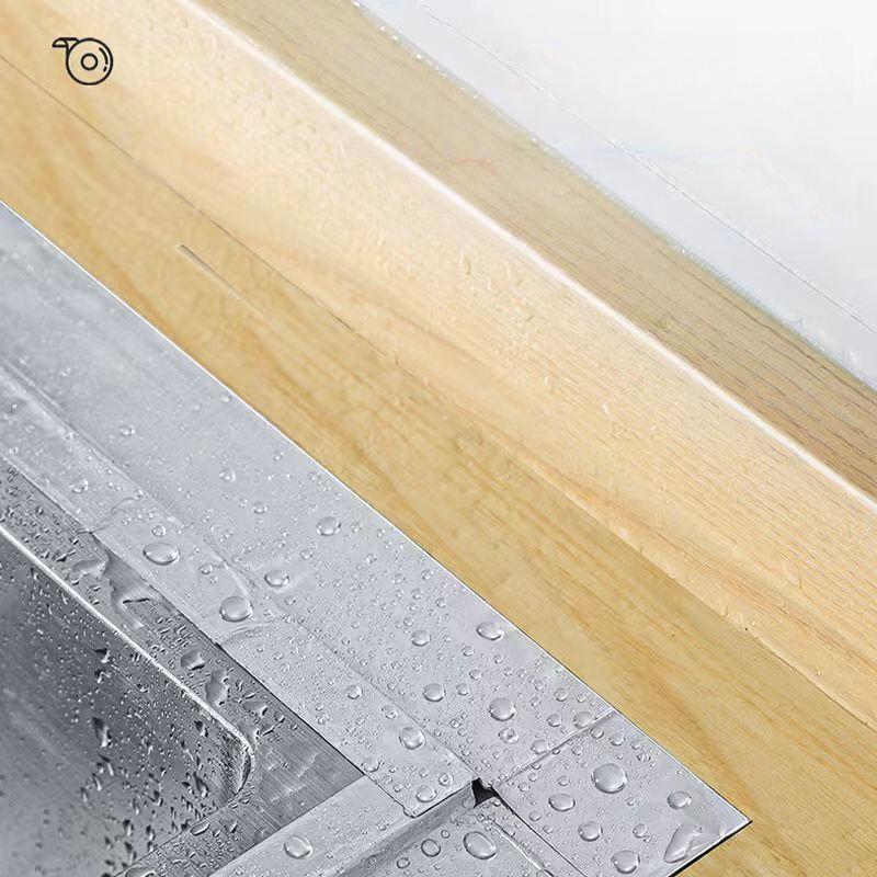 Высокотемпературная наклейка из алюминиевой фольги для столешниц кухонной плиты Водонепроницаемая наклейка для жиростойких раковин Самоклеящиеся наклейки на швы