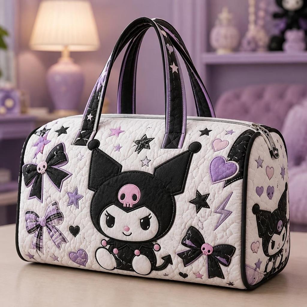 Многофункциональная дорожная сумка для фитнеса 3D Kuromi Hello Kitty