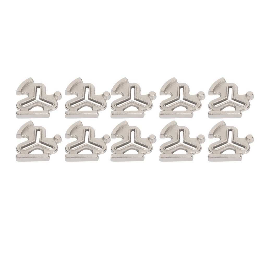 10 Sets Sewing Machine Gauge Sturdy Steel High Accuracy Easy to Use Positioning Gauge for Sewing Machine