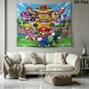 Super Mario Wall Tapestry Aesthetic Wall Hanging Printed Fabric Blanket Decorative Tapestries For Bedroom Living Room Home Decor